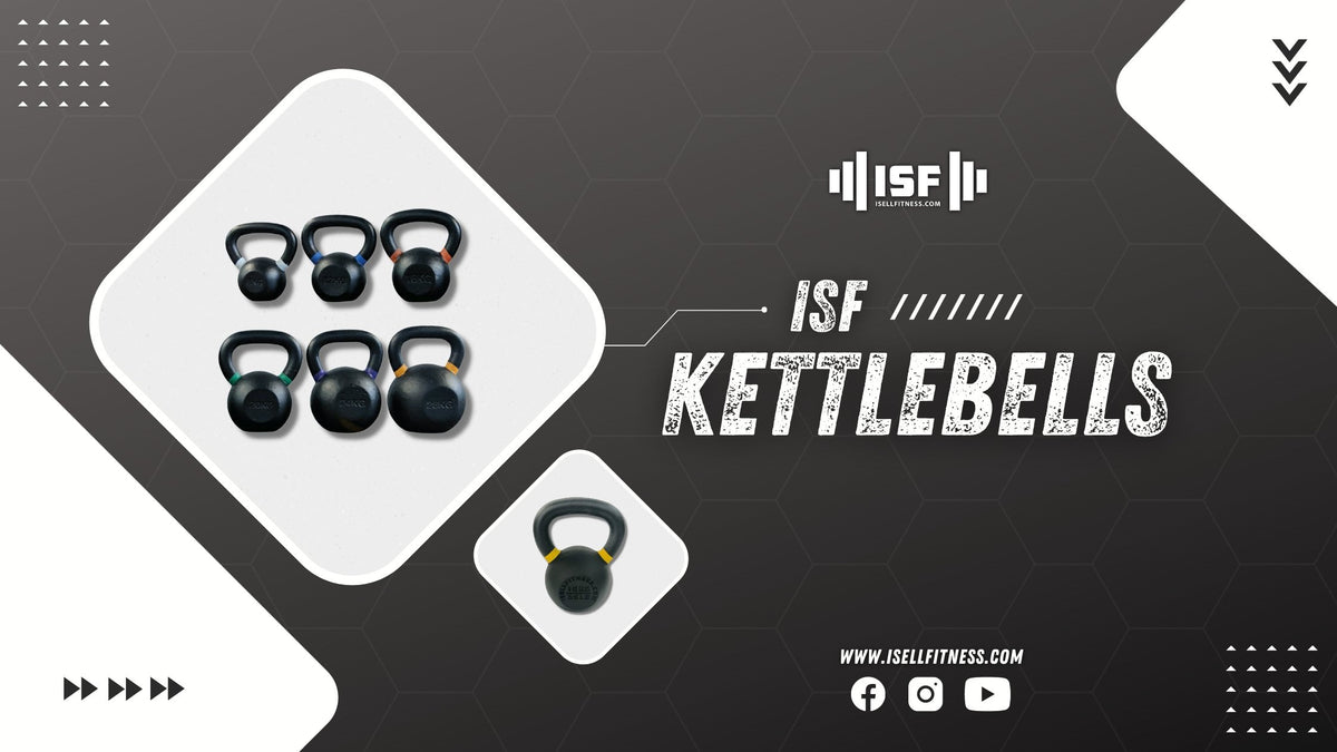 ISF Kettlebells Powder Coated – ISF Fitness Equipment