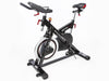 Side view of the SPX-Mag Indoor Cycle with magnetic resistance and adjustable handlebars, set against a white background, designed for home and commercial use.