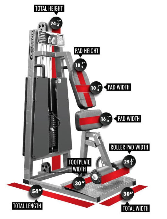 Standing Leg Curl 970 Legend