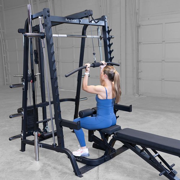 Series 7 Smith Machine Gym By Body-Solid GS348QP4B