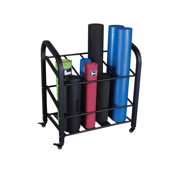 Foam Roller and Yoga Mat Rack GYR500