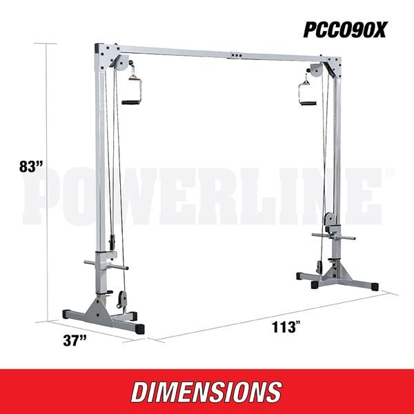 Cable Crossover Machine Plate Loaded PCC090X