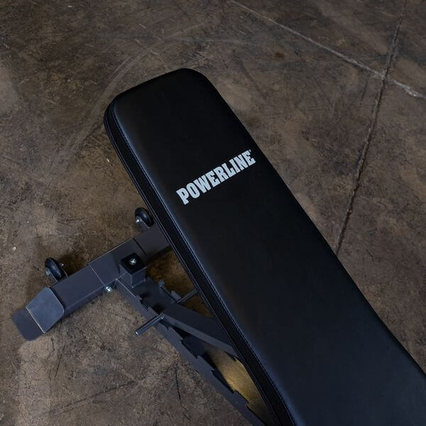 Powerline PFI150 Flat/Incline/Decline Bench - Adjustable Home Gym Bench