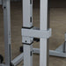 Powerline Smith Machine Package showing close up of heavy duty frame