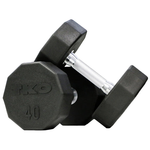 Hero image of TKO 10-sided rubber dumbbells