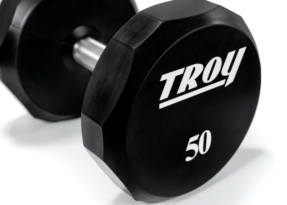 Troy Urethane 12 Sided Dumbbell Sets