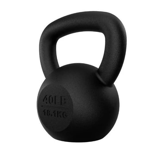 Troy VTX Black Cast Iron Kettlebells Set KB-G2