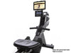 BodyCraft VR500 Pro Rower with 32 levels of air and magnetic resistance, ergonomic seat, and optional tablet holder 