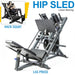 BodyCraft F760 Leg Press and Hack Squat Combo Machine showing both leg press and hack squat configurations in one image.