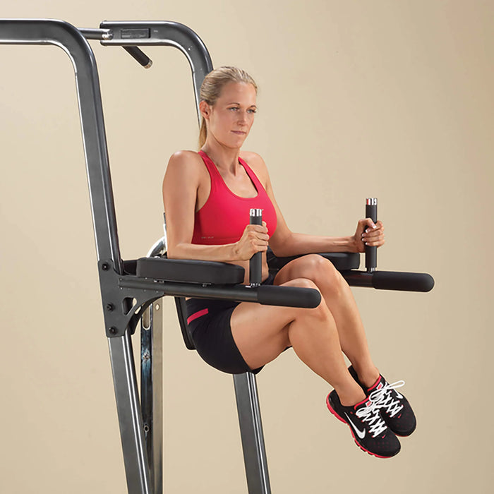 Body-Solid Fusion VKR Dip Pull-Up Station Power Tower FCD