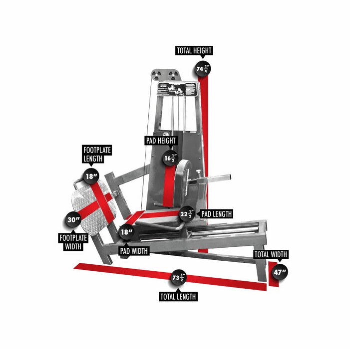 Seated Leg Press 931 Legend