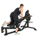 Powertec Workbench Multipress WB-MP20 with Athlete Performing Bent-Over One-Arm Rows