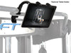 Bodycraft XFT Functional Trainer side with all white background showing tablet connected to top