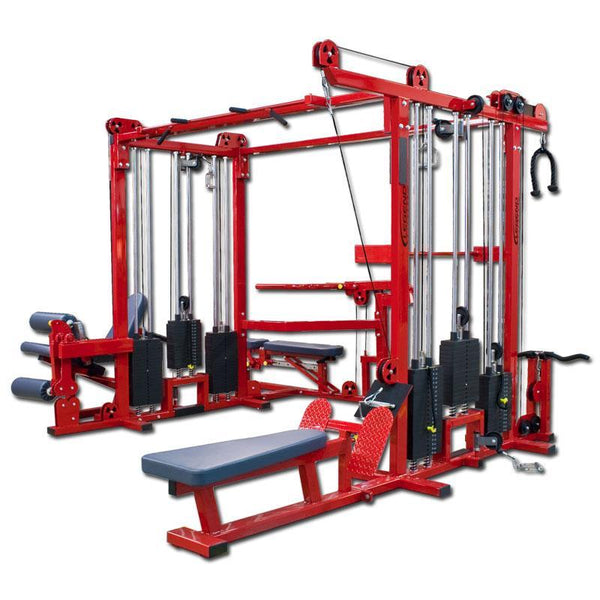 Buy Flex Fitness 12 Stack Jungle Gym Cable Crossover - Stacks to 330 Lbs -  Refurbished Online