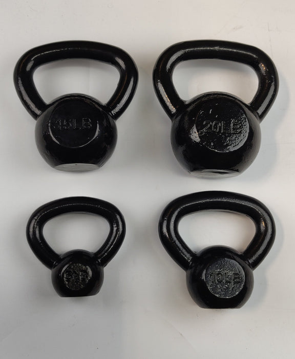 ISF Kettlebells Black Enamel Single Kettlebell or Sets